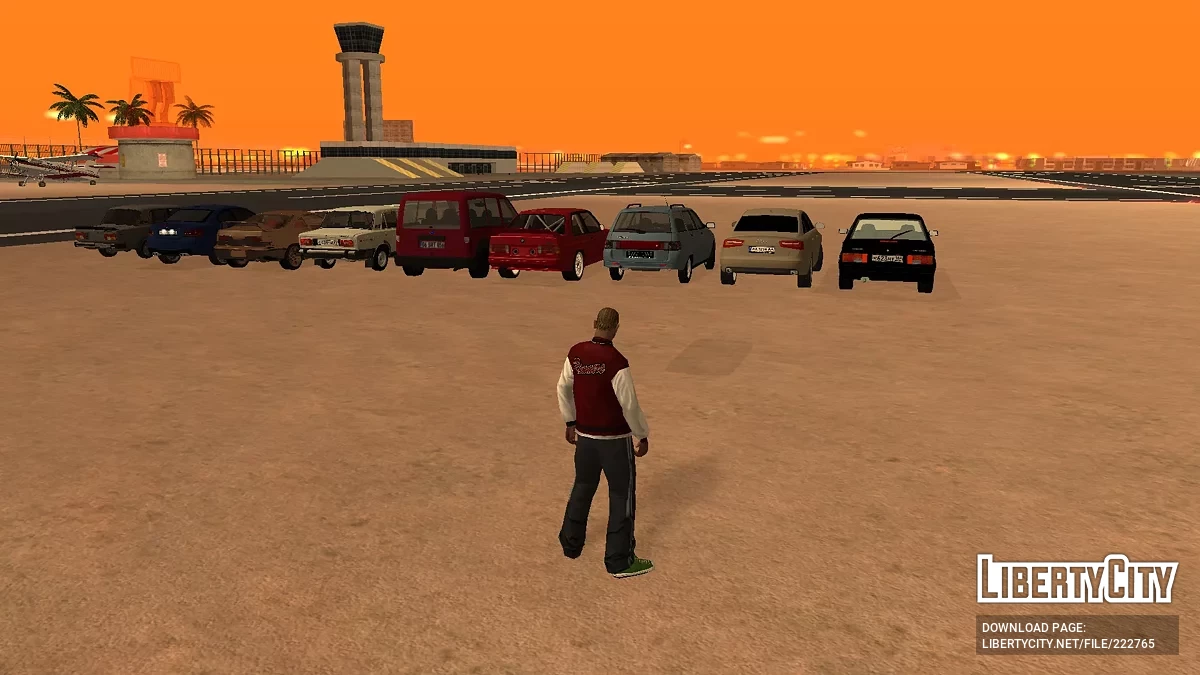 Russia and the CIS countries Car Pack (2000 year's) / GTA San Andreas