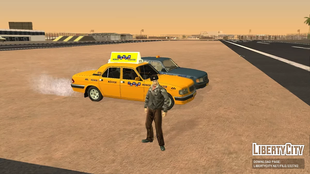 Kumpulan Mobil Taksi Moskow Tahun 2000-an / GTA San Andreas
