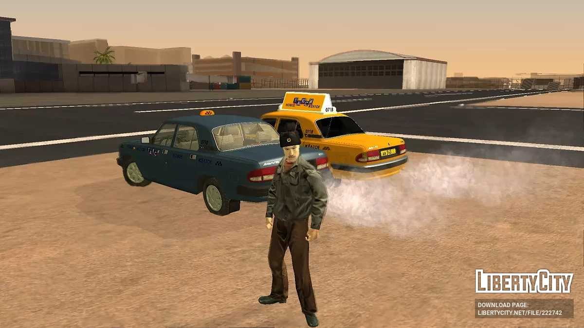 Kumpulan Mobil Taksi Moskow Tahun 2000-an / GTA San Andreas
