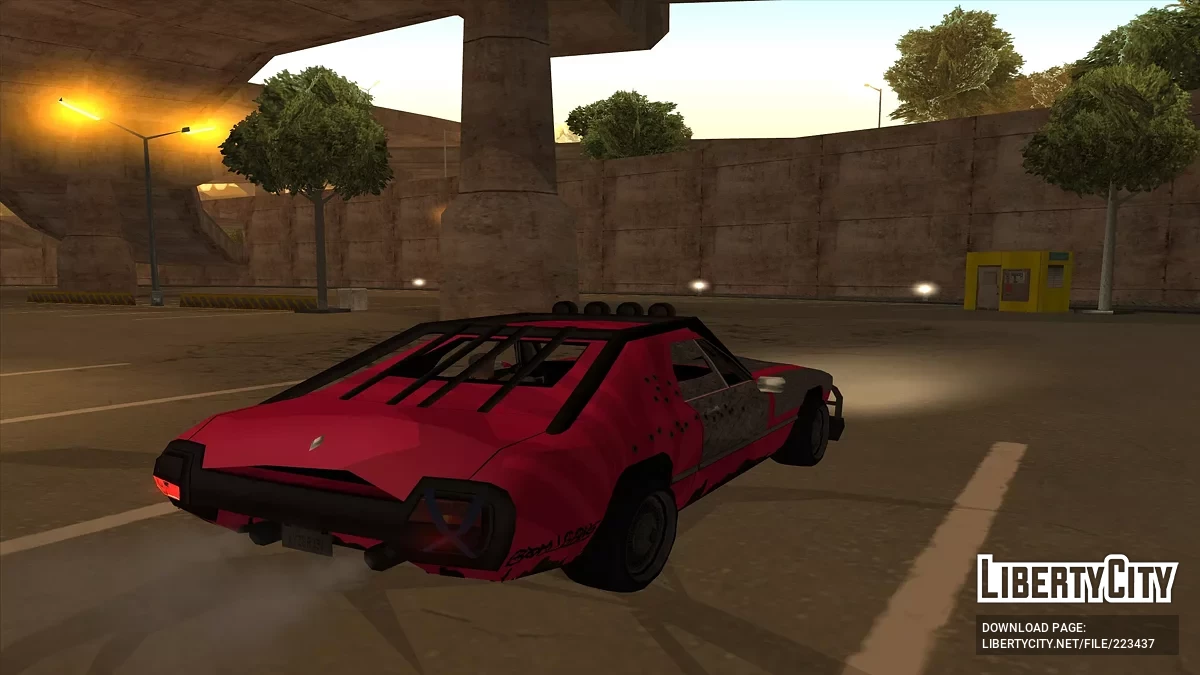 Necro Carpack 2025 - Necro风格的汽车,类似于FlatOut 2 + Streetukha / GTA San Andreas