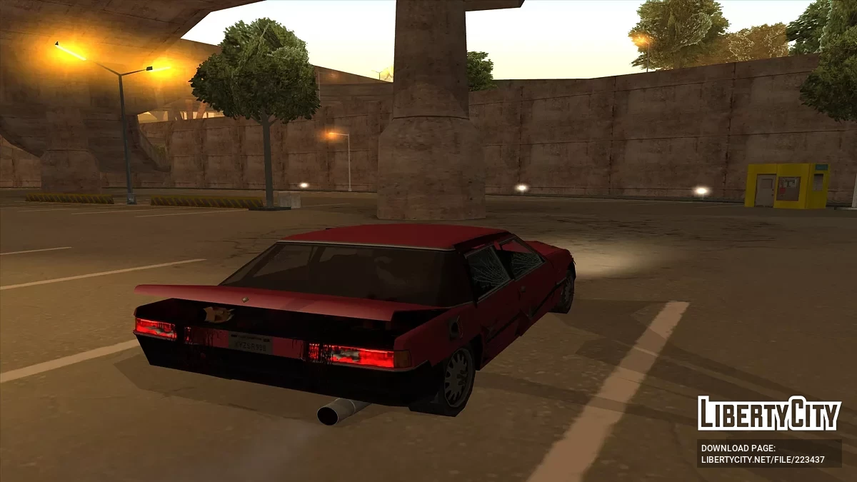 Necro Carpack 2025 - Necro风格的汽车,类似于FlatOut 2 + Streetukha / GTA San Andreas