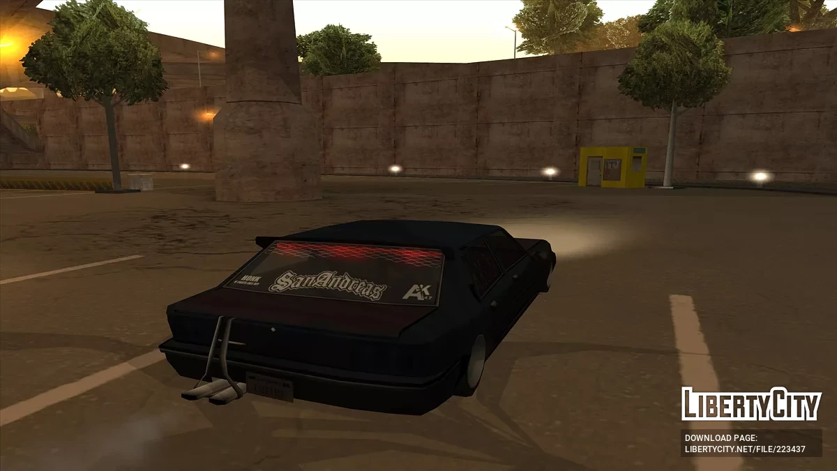 Necro Carpack 2025 - Necro风格的汽车,类似于FlatOut 2 + Streetukha / GTA San Andreas