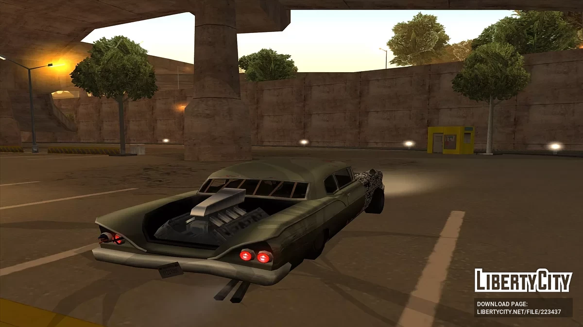 Necro Carpack 2025 - Necro风格的汽车,类似于FlatOut 2 + Streetukha / GTA San Andreas