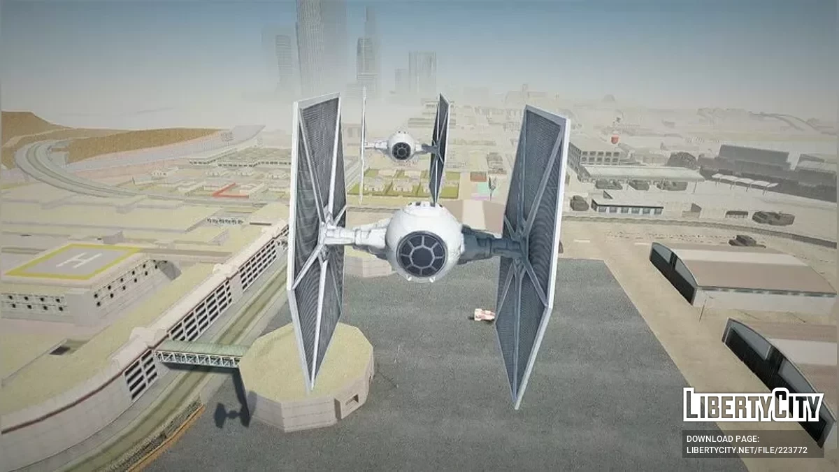 TIE Pilot, TIE Fighter et TIE Interceptor de Star Wars / GTA San Andreas