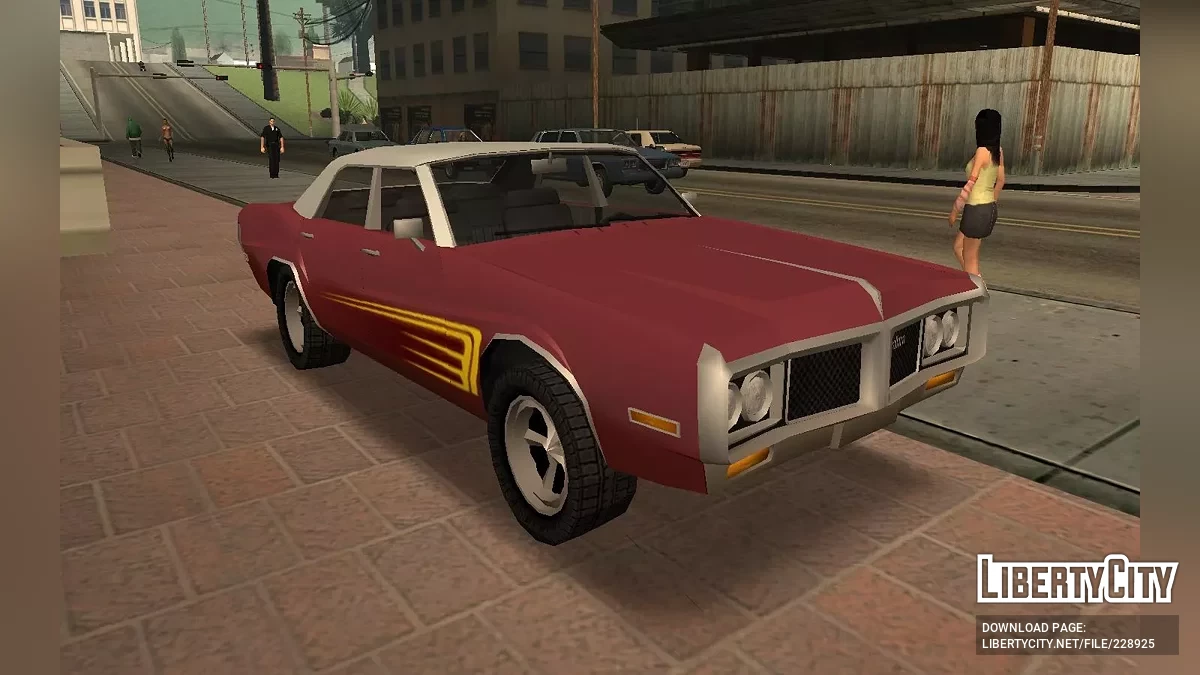 11 vehículos de Saints Row 1 y 2 / GTA San Andreas