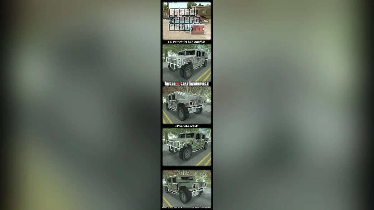 HD PATRIOT / GTA San Andreas