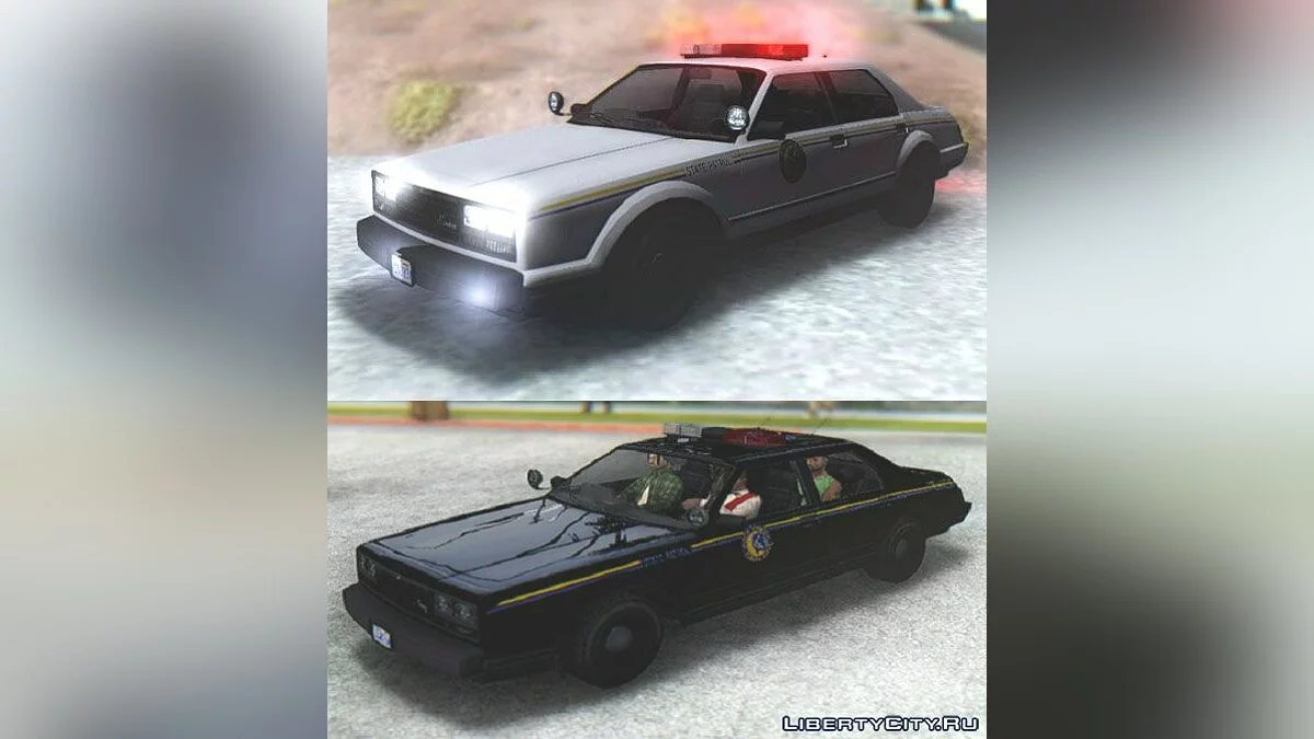 GTA V Albany Esperanto & Police Roadcruiser / GTA San Andreas