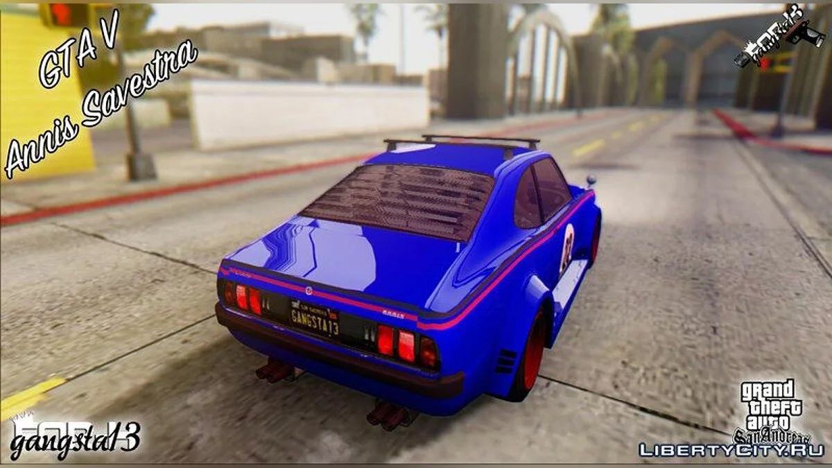 GTA V Annis Savestra / GTA San Andreas