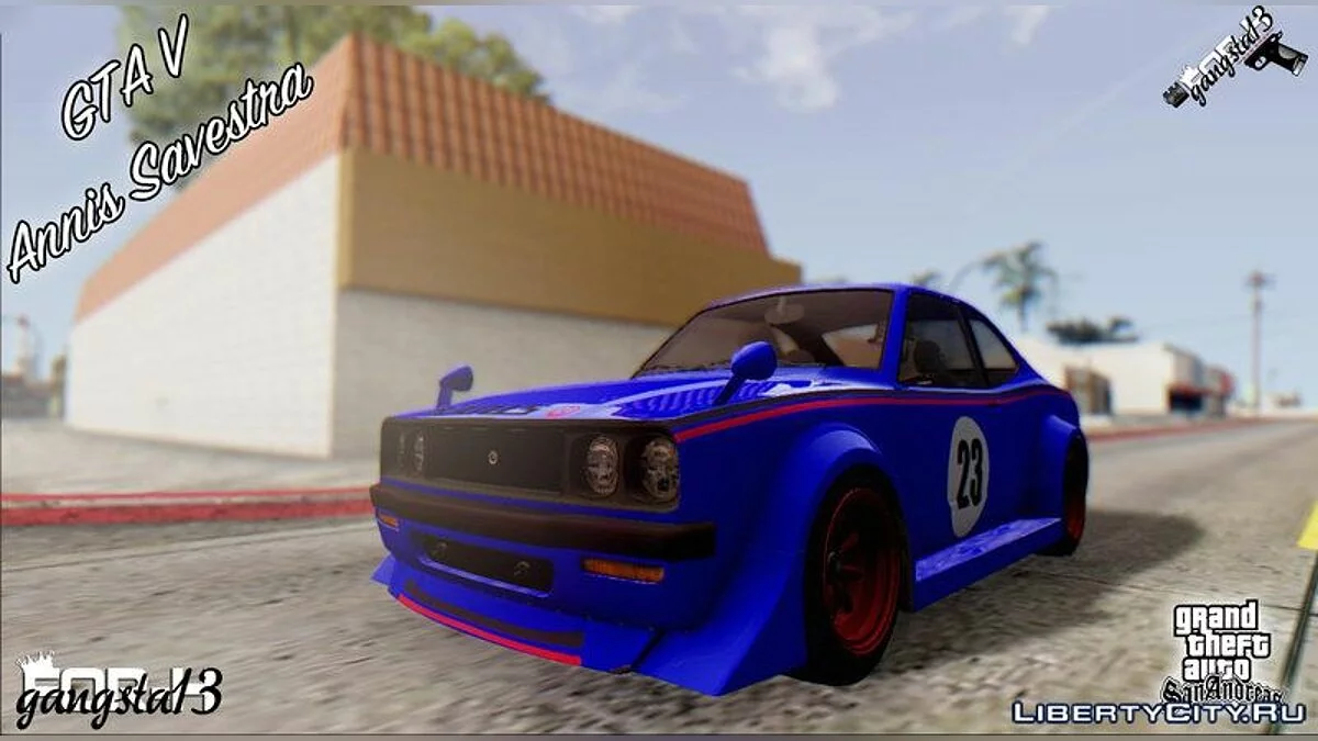 GTA V Annis Savestra / GTA San Andreas