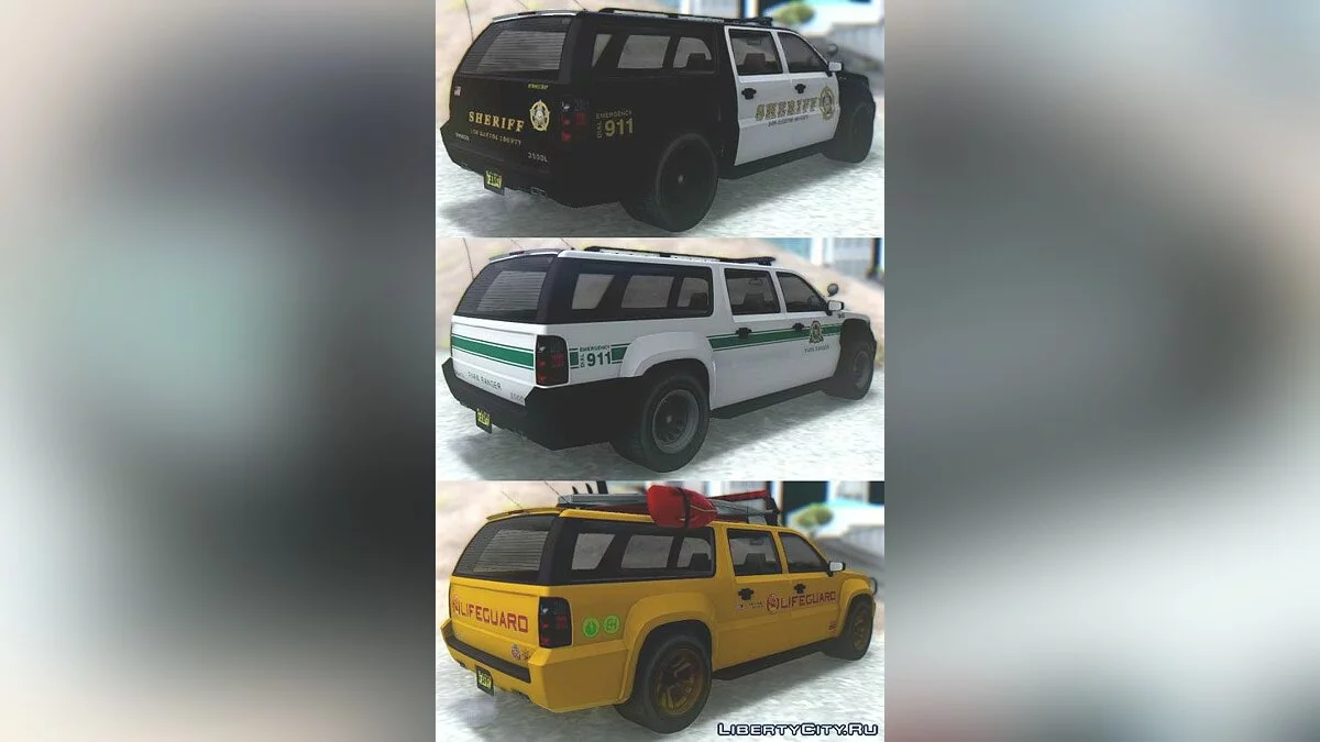 GTA V Declasse Granger Emergency PACK / GTA San Andreas