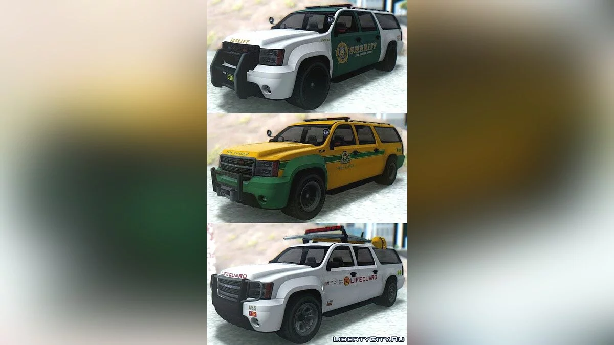 GTA V Declasse Granger Emergency PACK / GTA San Andreas
