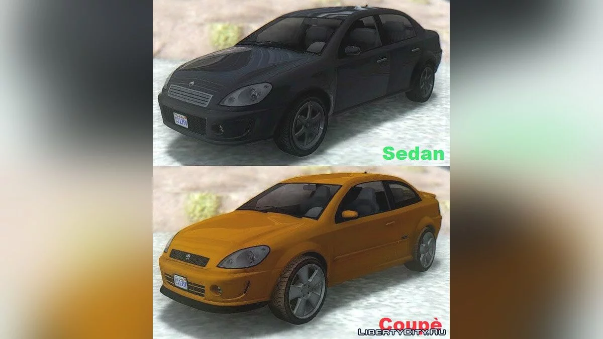 GTA V Declasse Premier & Coupe / GTA San Andreas
