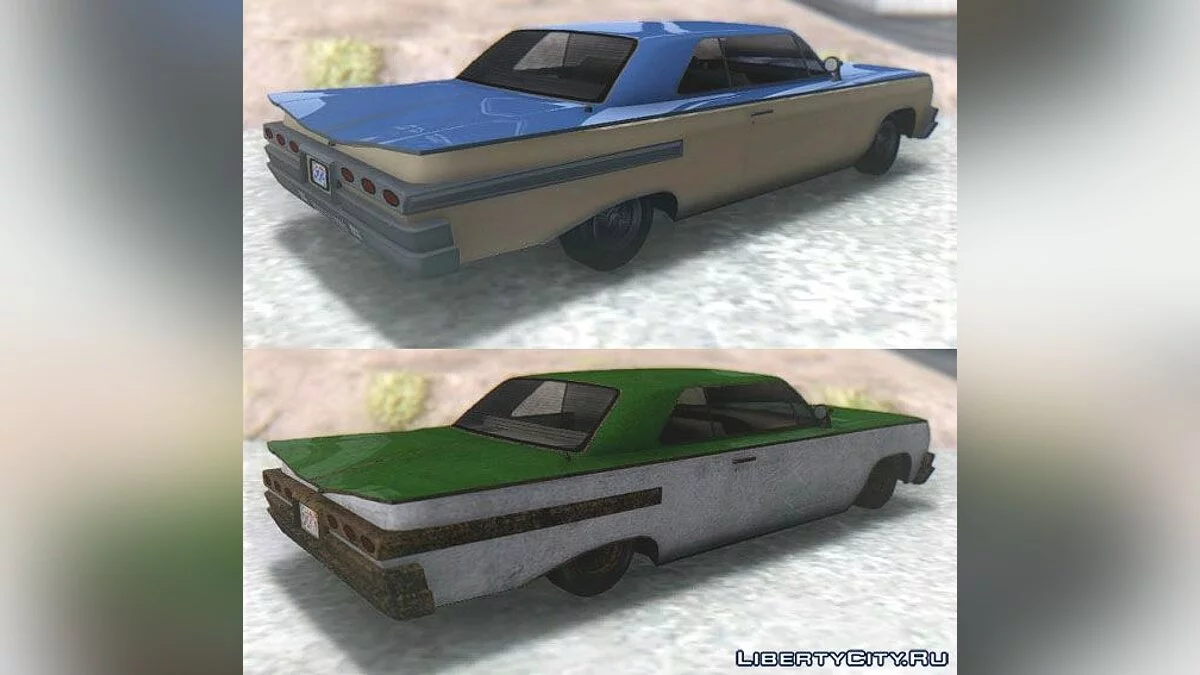 GTA V Declasse Voodoo & Worn / GTA San Andreas