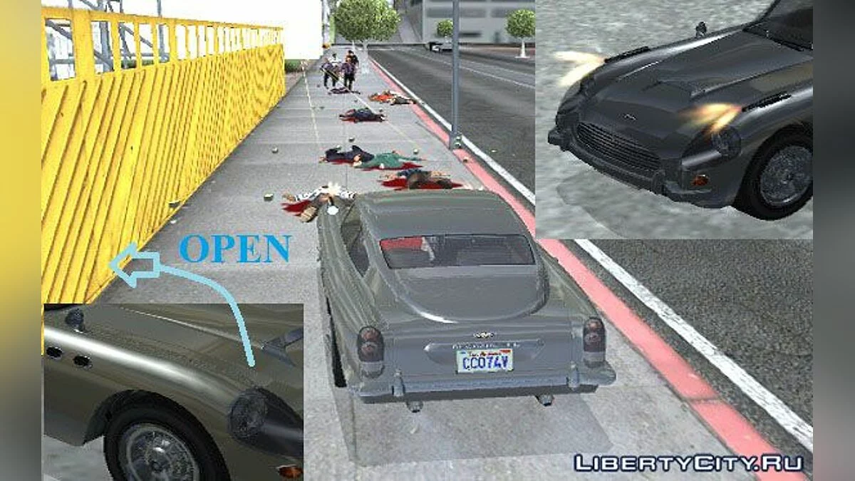 GTA V ديوباوتشي JB700 الإصدار 2 مدافع صغيرة مفتوحة وعاملة / جي تي إيه سان أندرياس
