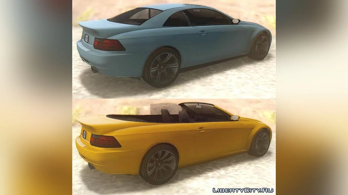 GTA V أوبرماخت زيون XS وكابريو / جي تي إيه سان أندرياس