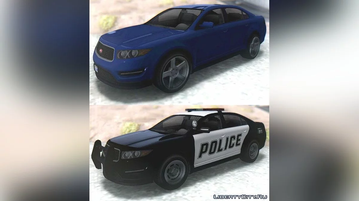 GTA V Vapid Sin Nombre & Interceptor de Policía v.2 / GTA San Andreas
