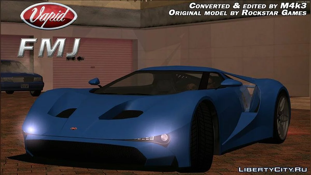Vapid FMJ / GTA San Andreas