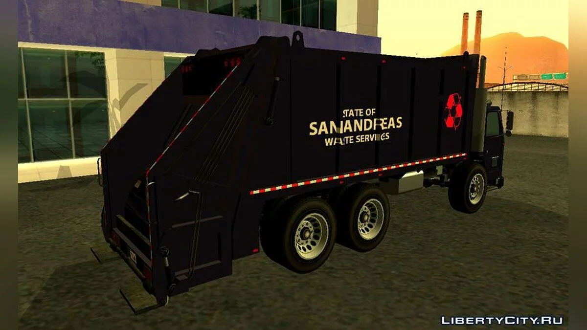 Brute Trashmaster in Saints Row Style / GTA San Andreas