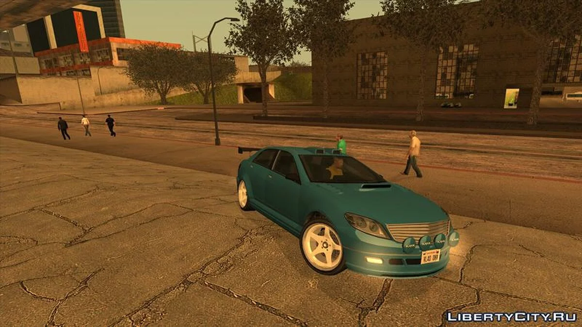 GTA V Benefactor Schafter / GTA San Andreas