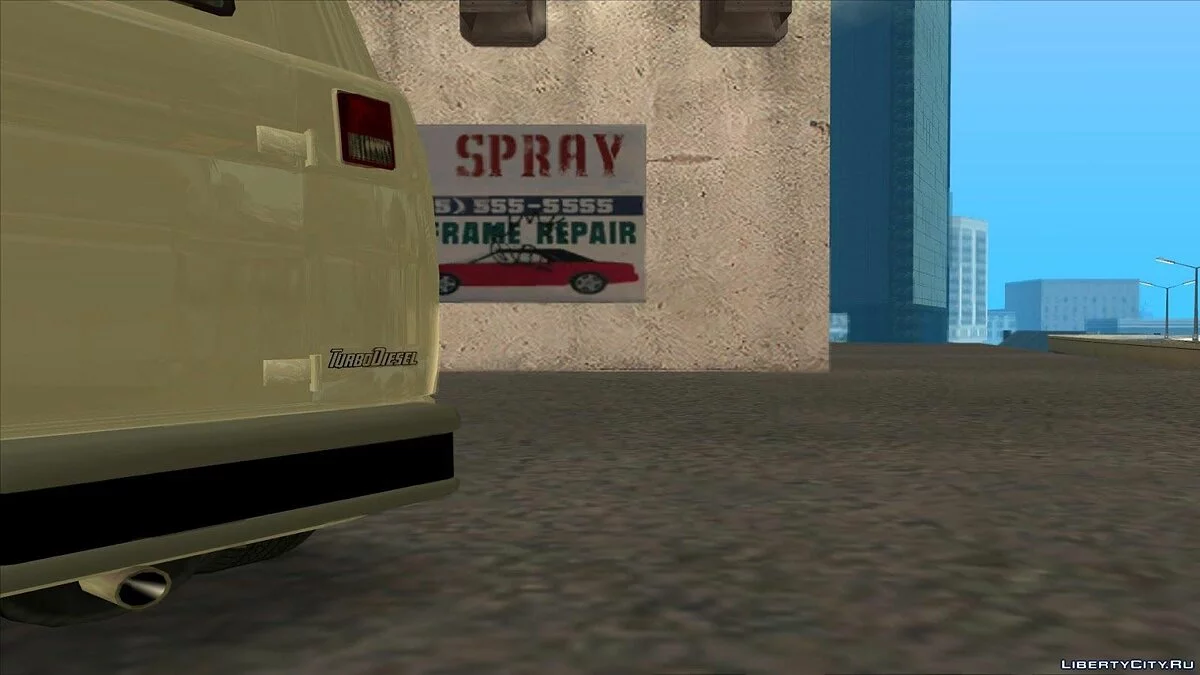 Declasse Burrito Civilian dari GTA 5 / GTA San Andreas