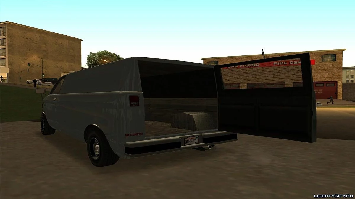 Declasse Burrito Civilian dari GTA 5 / GTA San Andreas