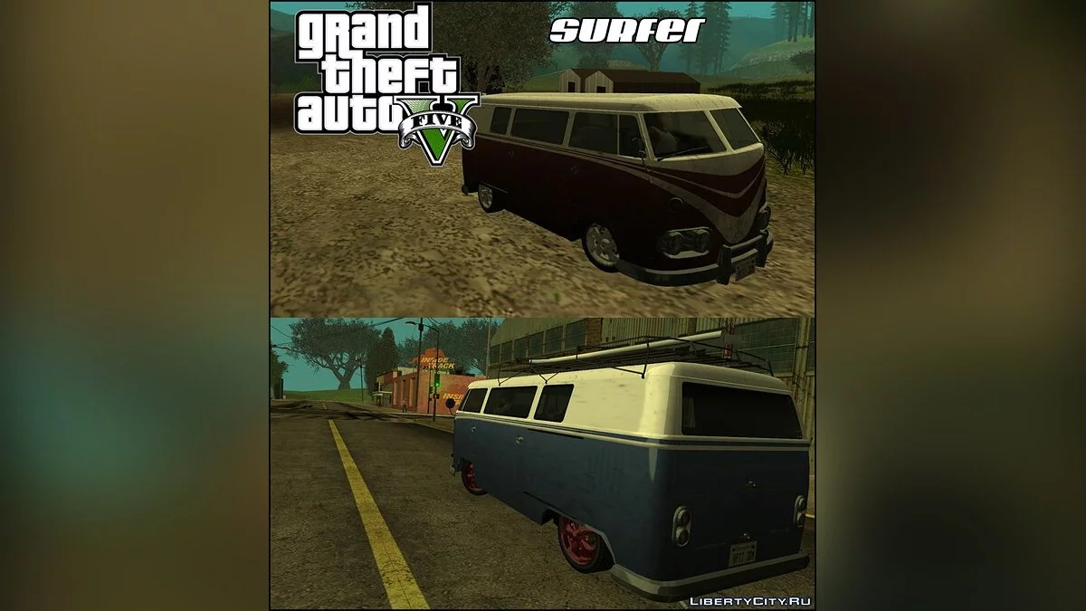 GTA 5 BF Surfer / GTA San Andreas