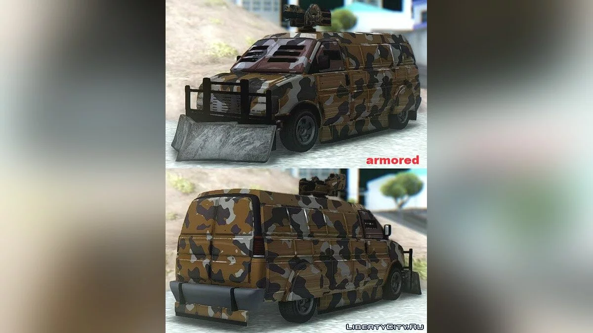 GTA 5 Vapid Speedo Custom & Armored / GTA San Andreas