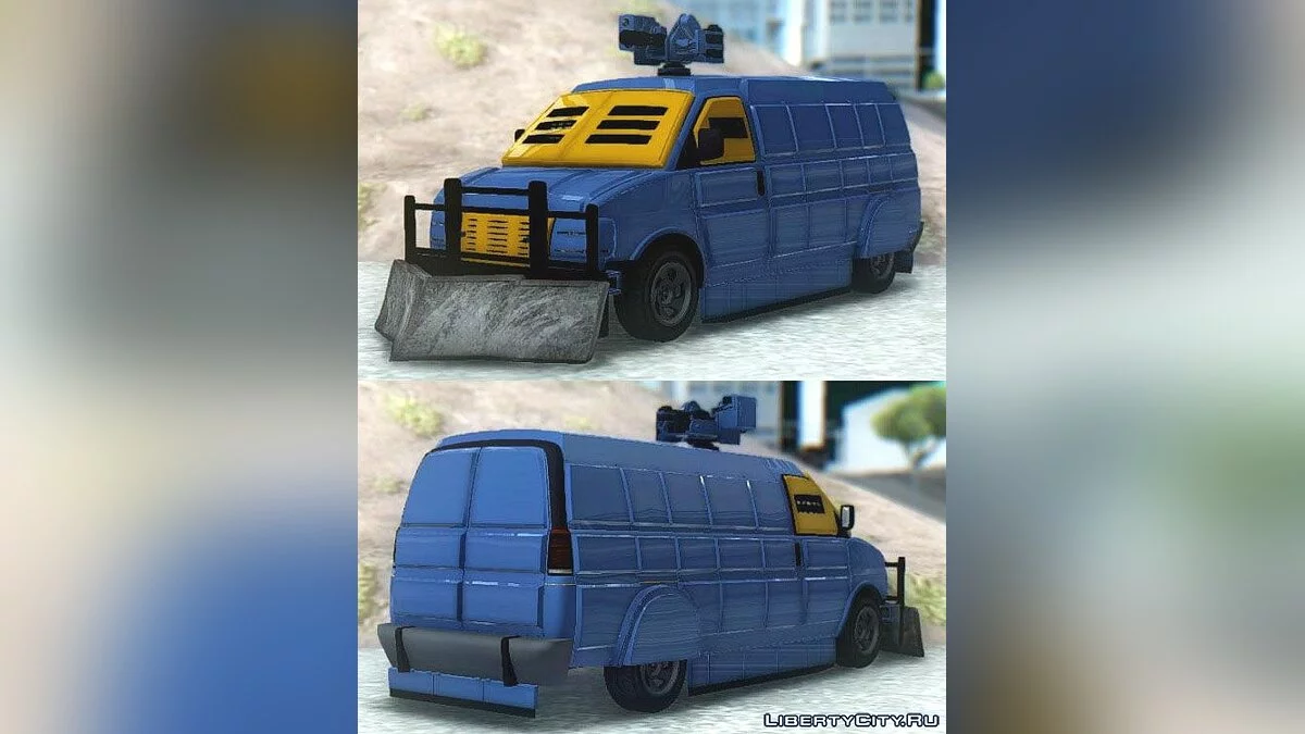 GTA 5 Vapid Speedo Custom & Armored / GTA San Andreas