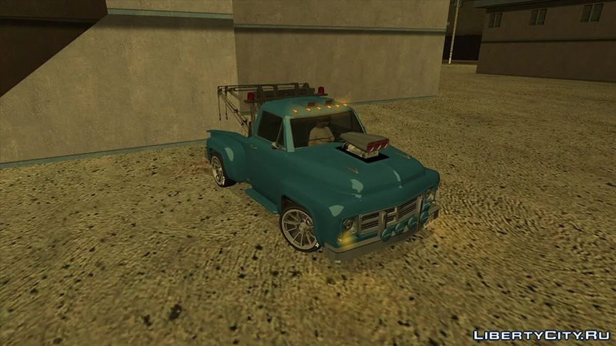GTA 5 Vapid Abschleppwagen Gereinigt - Sauberer Abschleppwagen / GTA San Andreas
