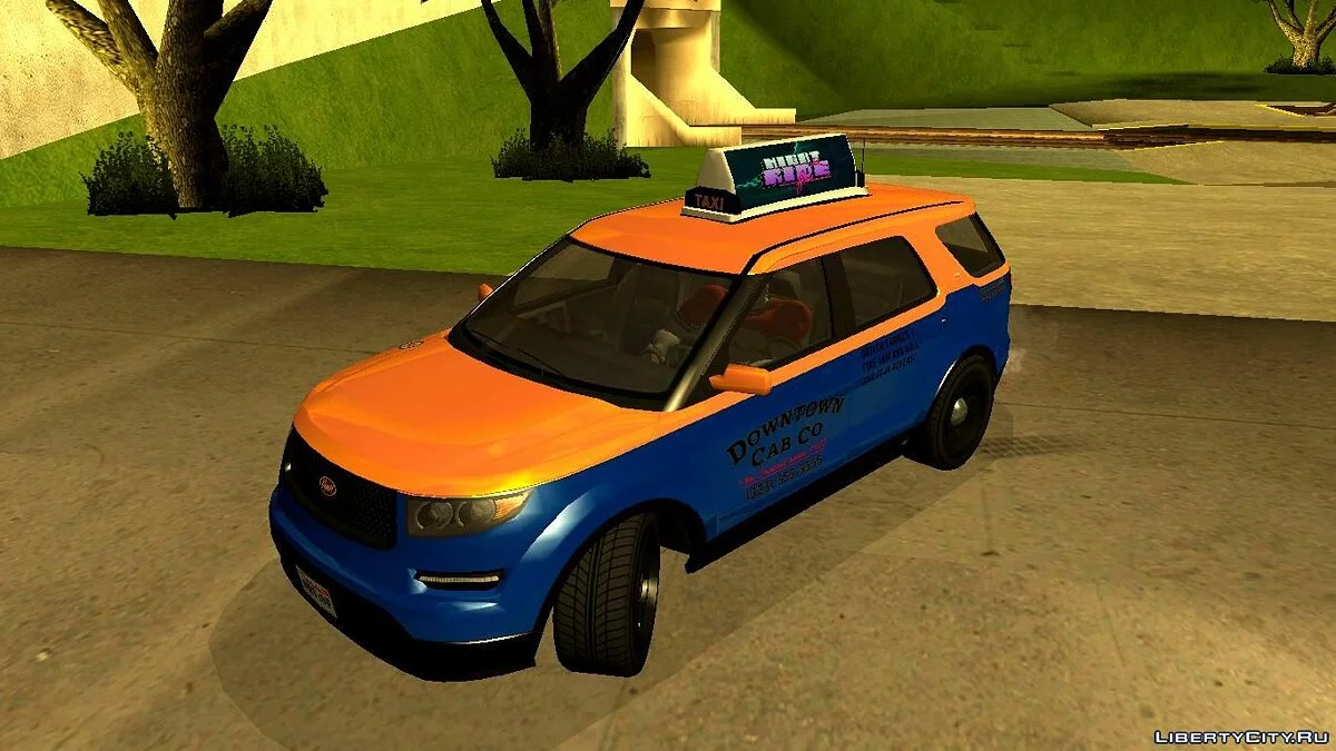 Vapid Scout Taxi from GTA 5 / GTA San Andreas