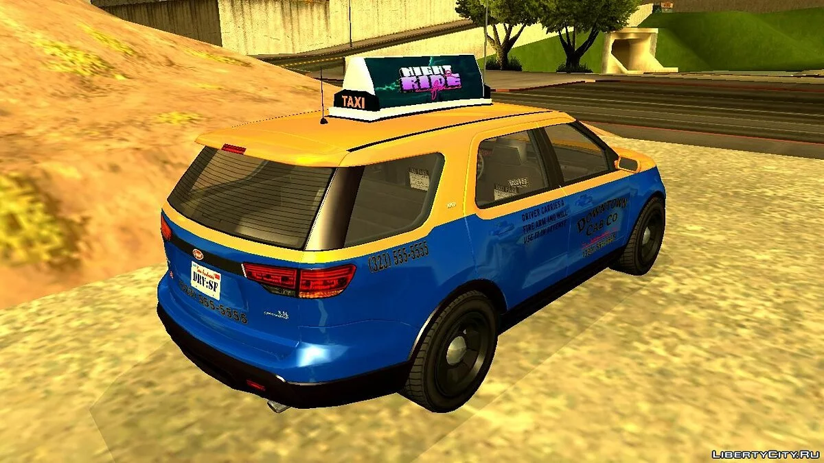Vapid Scout Taxi from GTA 5 / GTA San Andreas