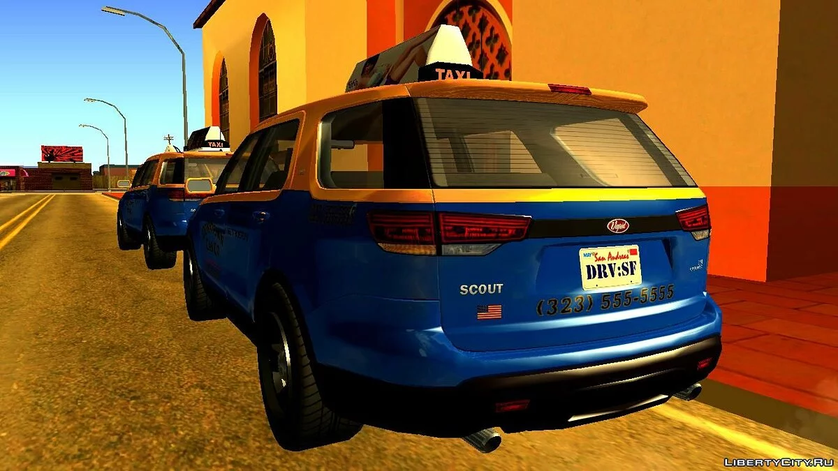 Vapid Scout Taxi from GTA 5 / GTA San Andreas
