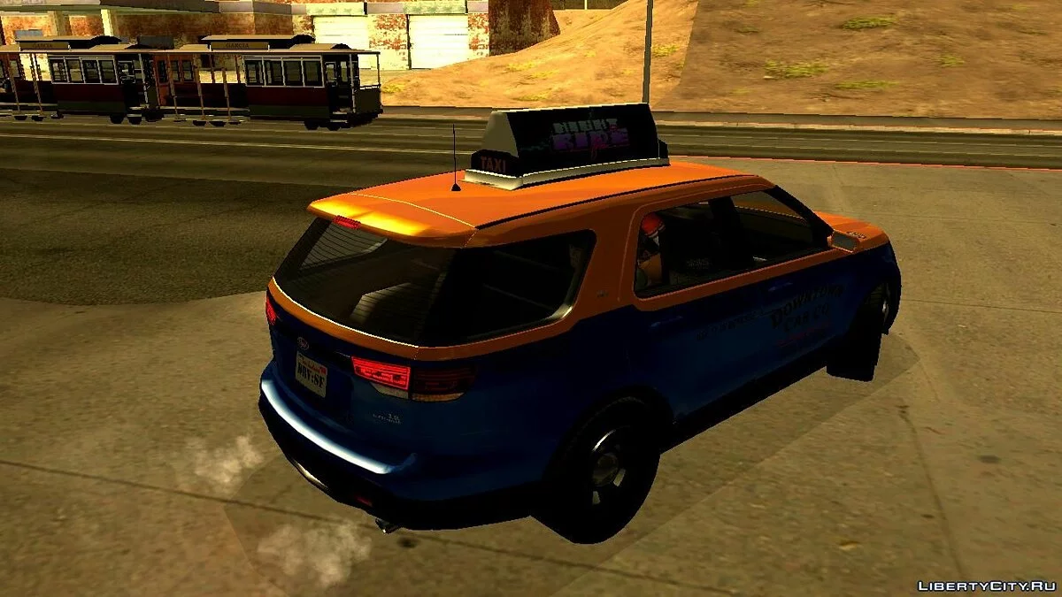 Vapid Scout Taxi from GTA 5 / GTA San Andreas
