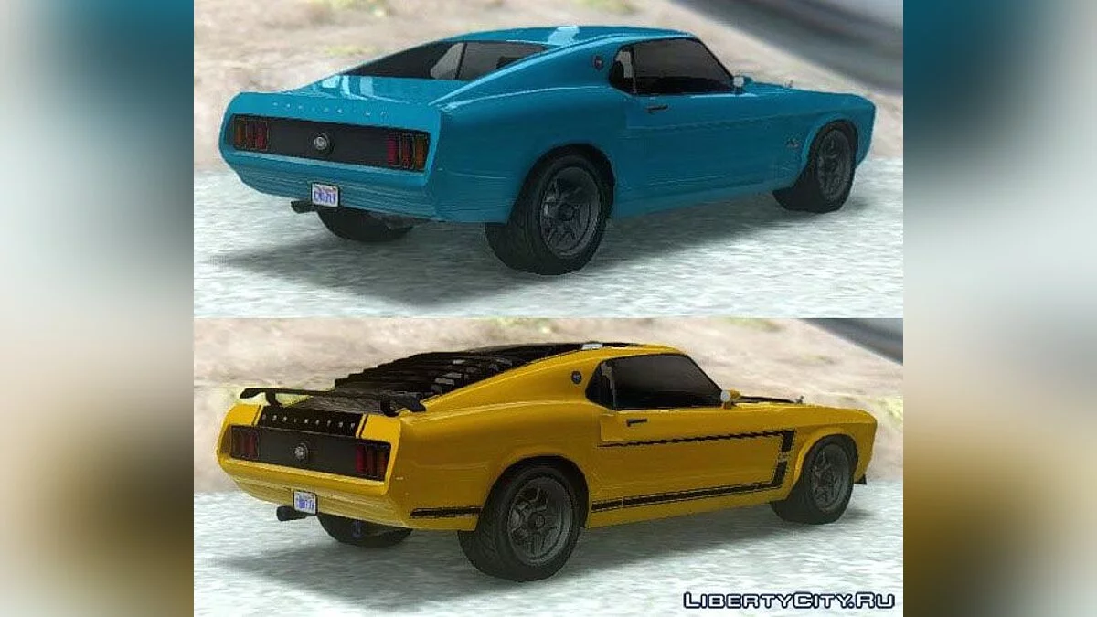 GTA 5 Vapid Dominator Classic / GTA San Andreas