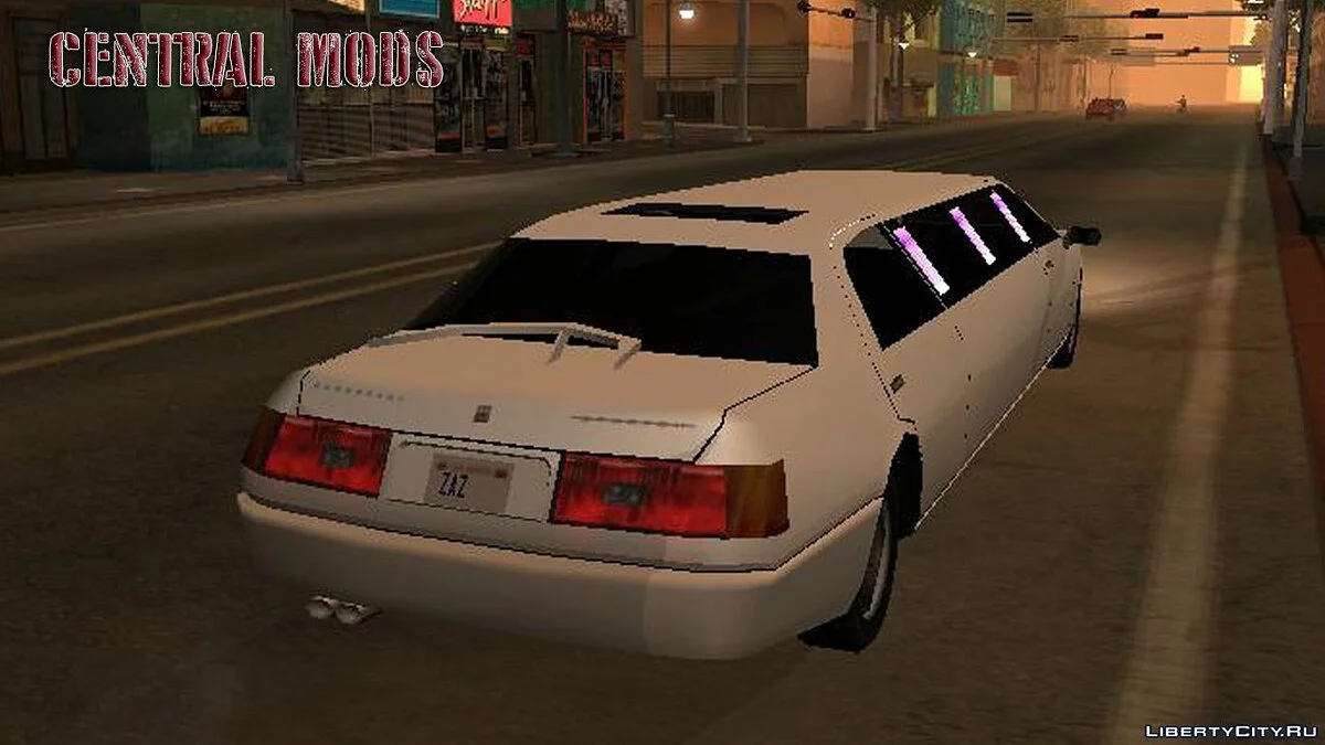Покращена версія лімузина з GTA 4 / GTA San Andreas
