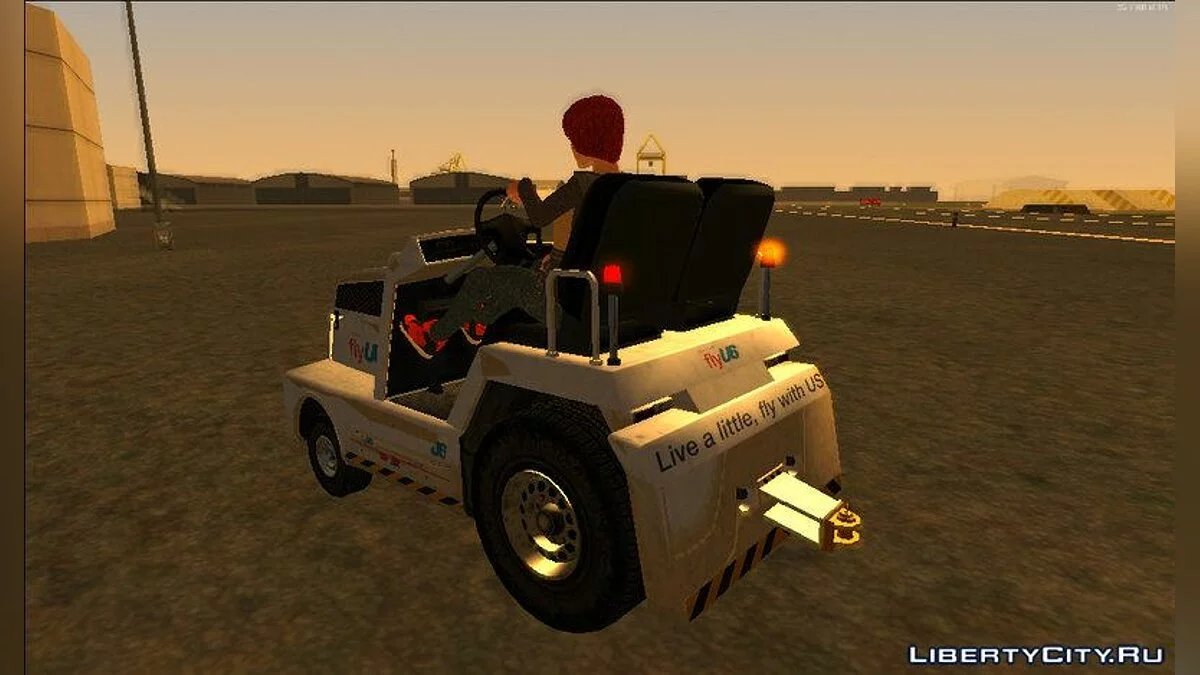 Airport Tug from GTA 5 / GTA San Andreas