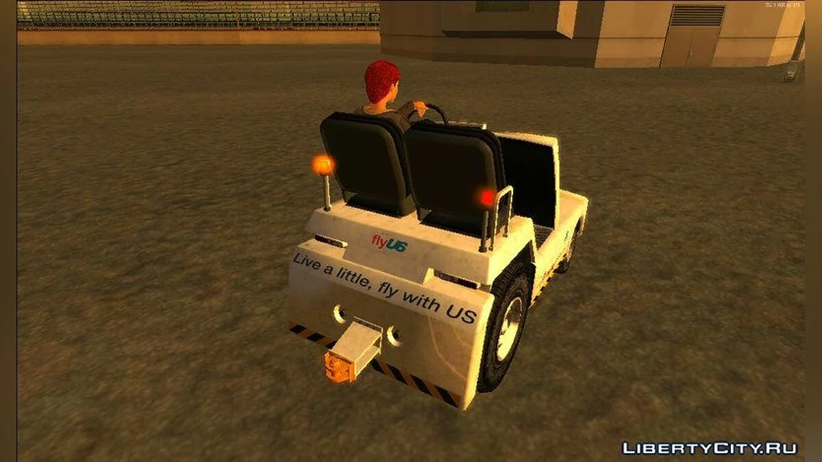 Airport Tug from GTA 5 / GTA San Andreas