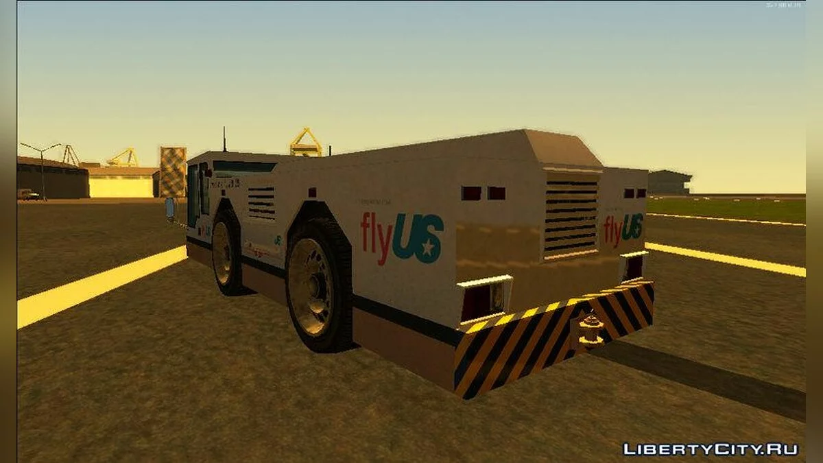 Großer Flughafen-Traktor aus GTA 5 / GTA San Andreas
