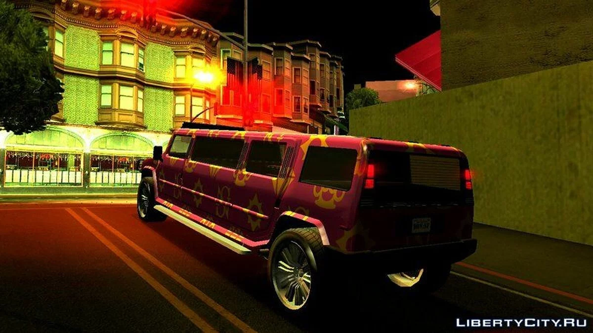 GTA 5 Mammoth Patriot Stretch / GTA San Andreas