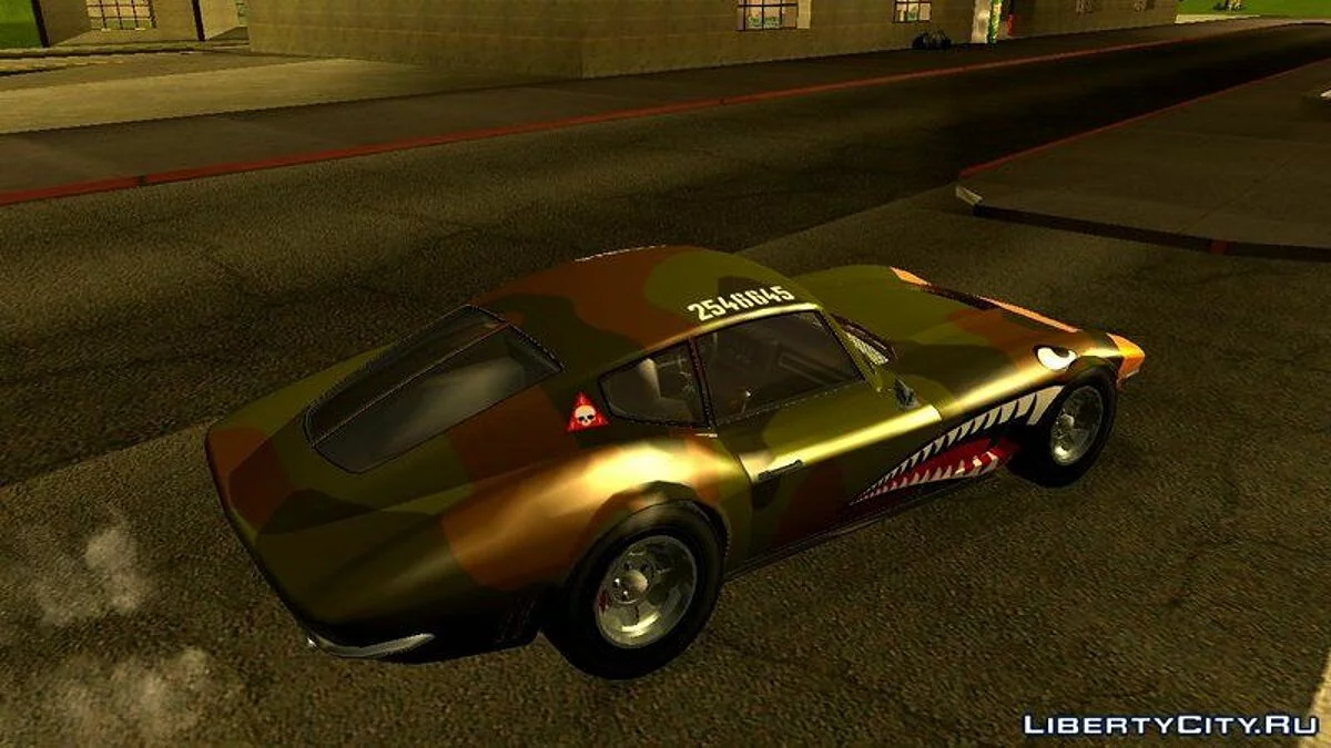 Invetero Coquette Classic Hardtop de GTA 5 / GTA San Andreas