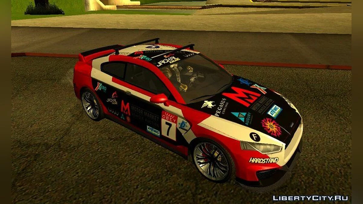 Obey 8F Drafter de GTA 5 / GTA San Andreas