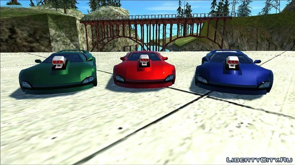 Infernus Personnalisé de GTA 3 / GTA San Andreas