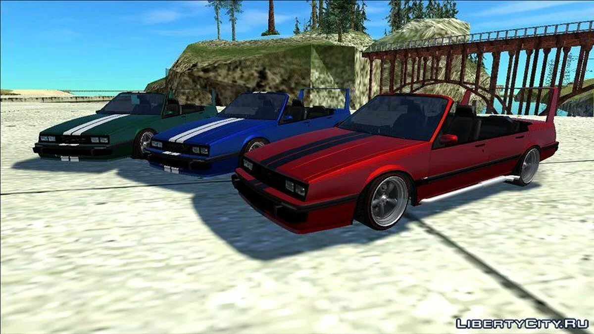 GTA 4 Willard Cabrio (personnalisé) / GTA San Andreas