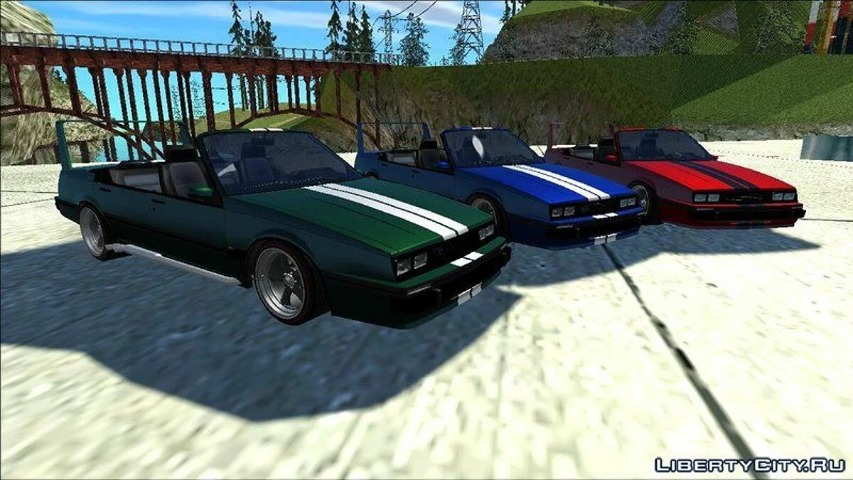 GTA 4 Willard Cabrio (personnalisé) / GTA San Andreas