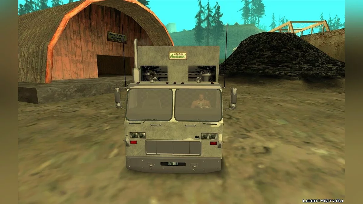 GTA 5 Jobuilt Trashmaster [Only vehfuncs] / GTA San Andreas