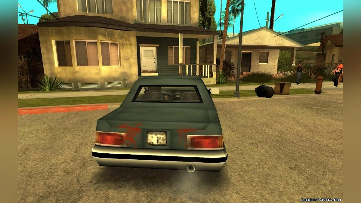Манана з GTA 3 з тілом у багажнику / GTA San Andreas