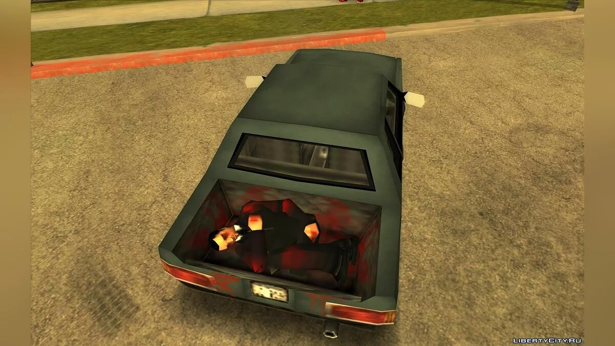 Манана з GTA 3 з тілом у багажнику / GTA San Andreas