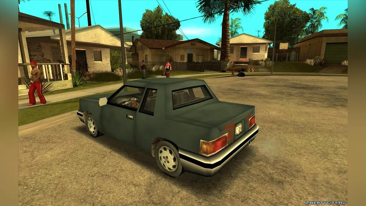 Манана з GTA 3 з тілом у багажнику / GTA San Andreas