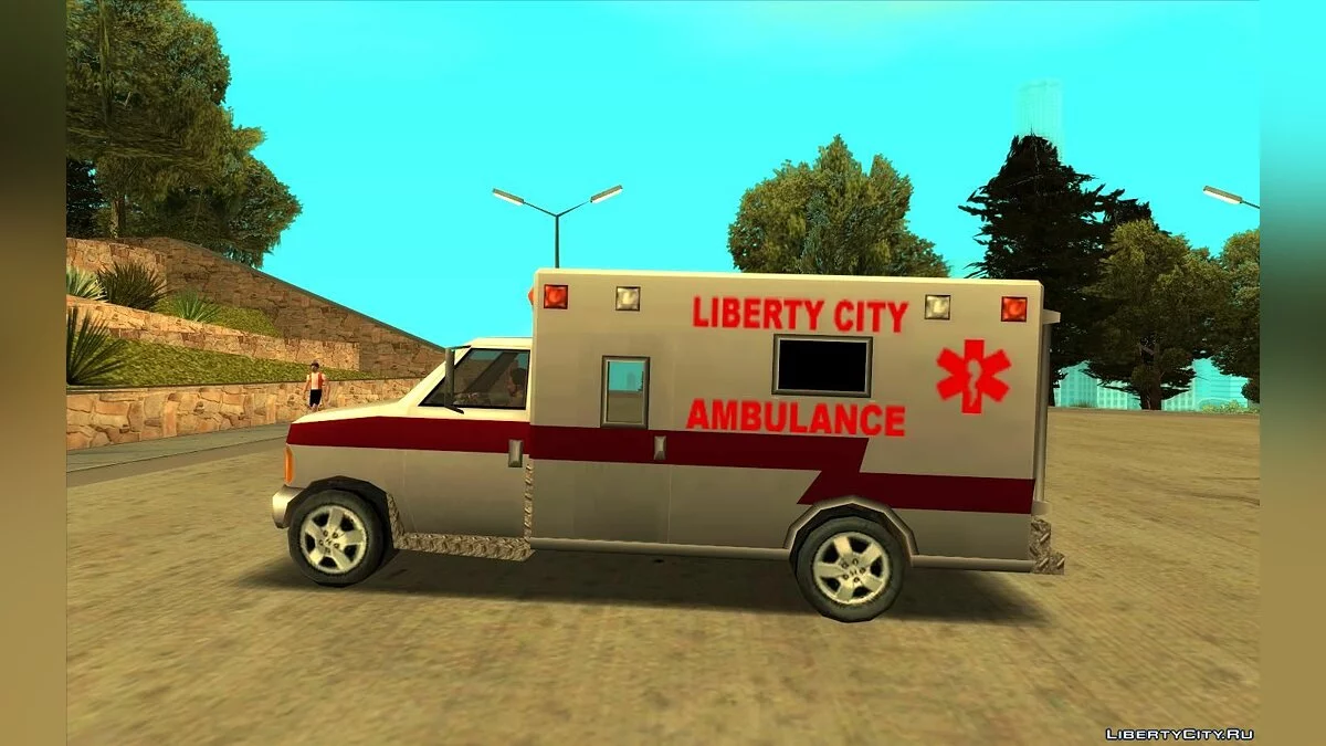 Ambulância de GTA 3 / GTA San Andreas