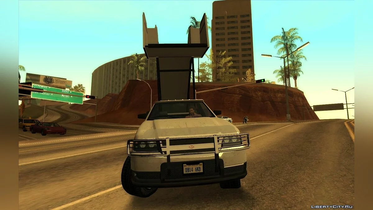 GTA 5 Vapid Utility Flughafen Treppen / GTA San Andreas